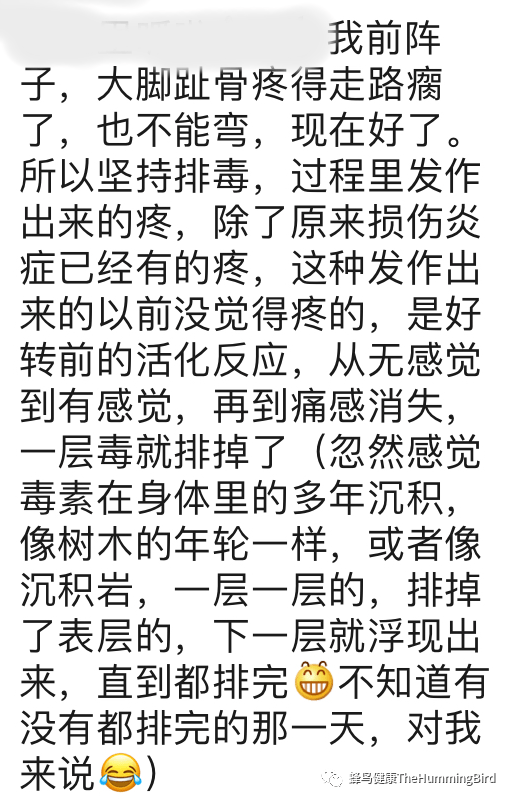 中国实践者们的排毒反应分享（疗愈反应、好转反应）-图片4