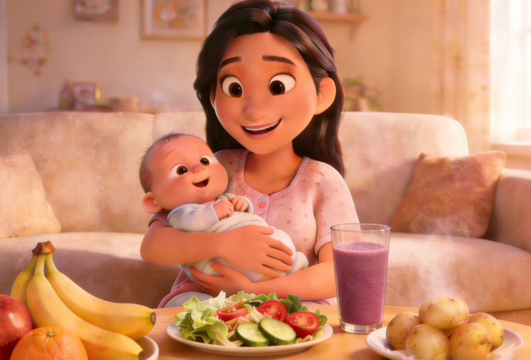 【安疗宝宝】Tai 群素宝宝|孕产全程纯素,顺产7 斤1 两,母乳喂养充足-图片1