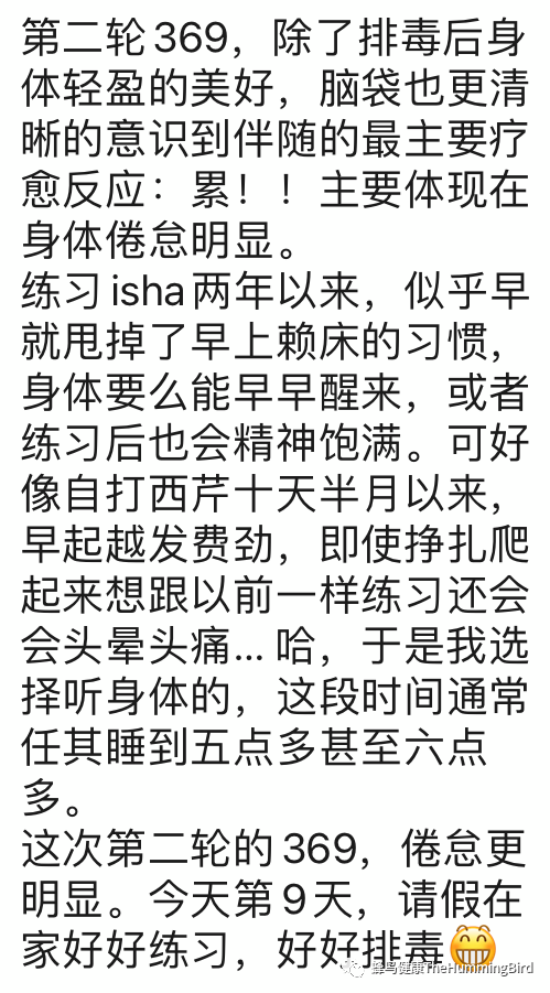 中国实践者们的369净化疗愈法体验分享
