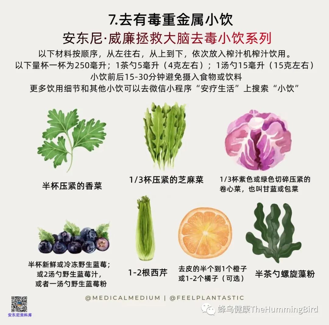 拯救大脑疗愈小饮（去毒系列） 去有毒重金属小饮-图片2
