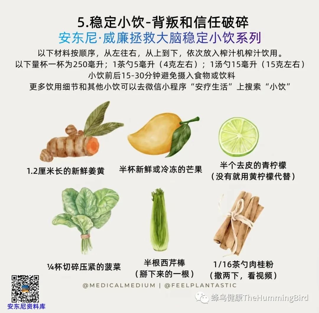 大脑疗愈小饮（稳定系列） 背叛和信任破碎稳定小饮-图片2