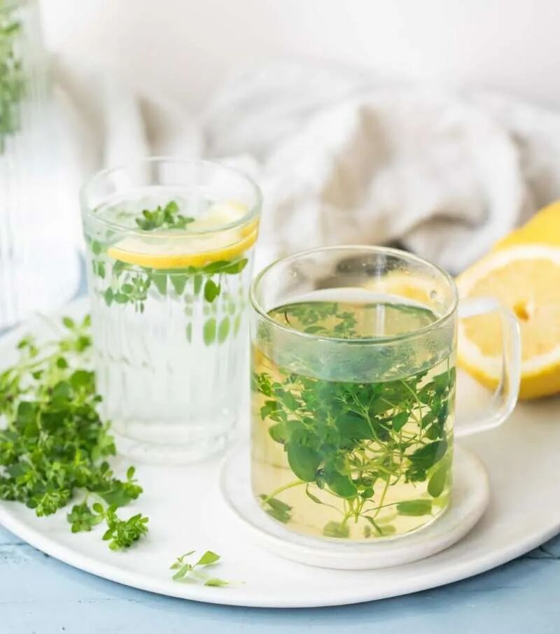 牛至茶和牛至水
