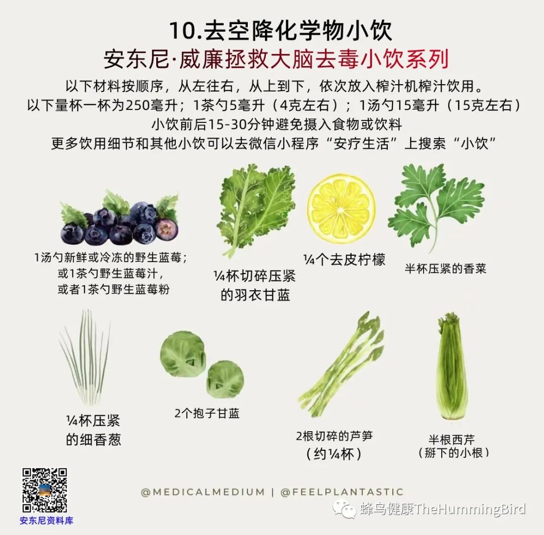 拯救大脑疗愈小饮（去毒系列） 去空降化学物（化学凝尾）小饮-图片2