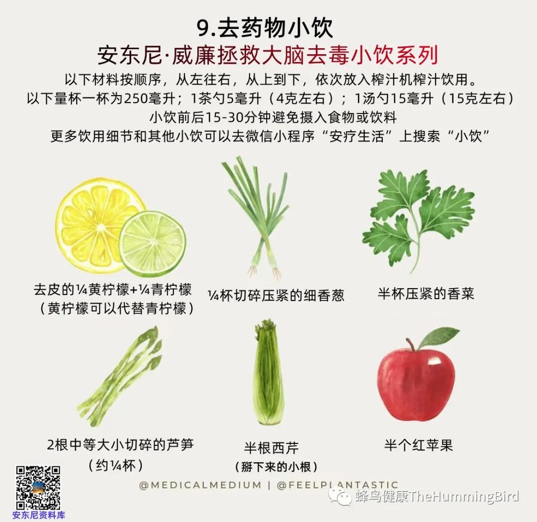 拯救大脑疗愈小饮（去毒系列） 去化学药物小饮-图片2