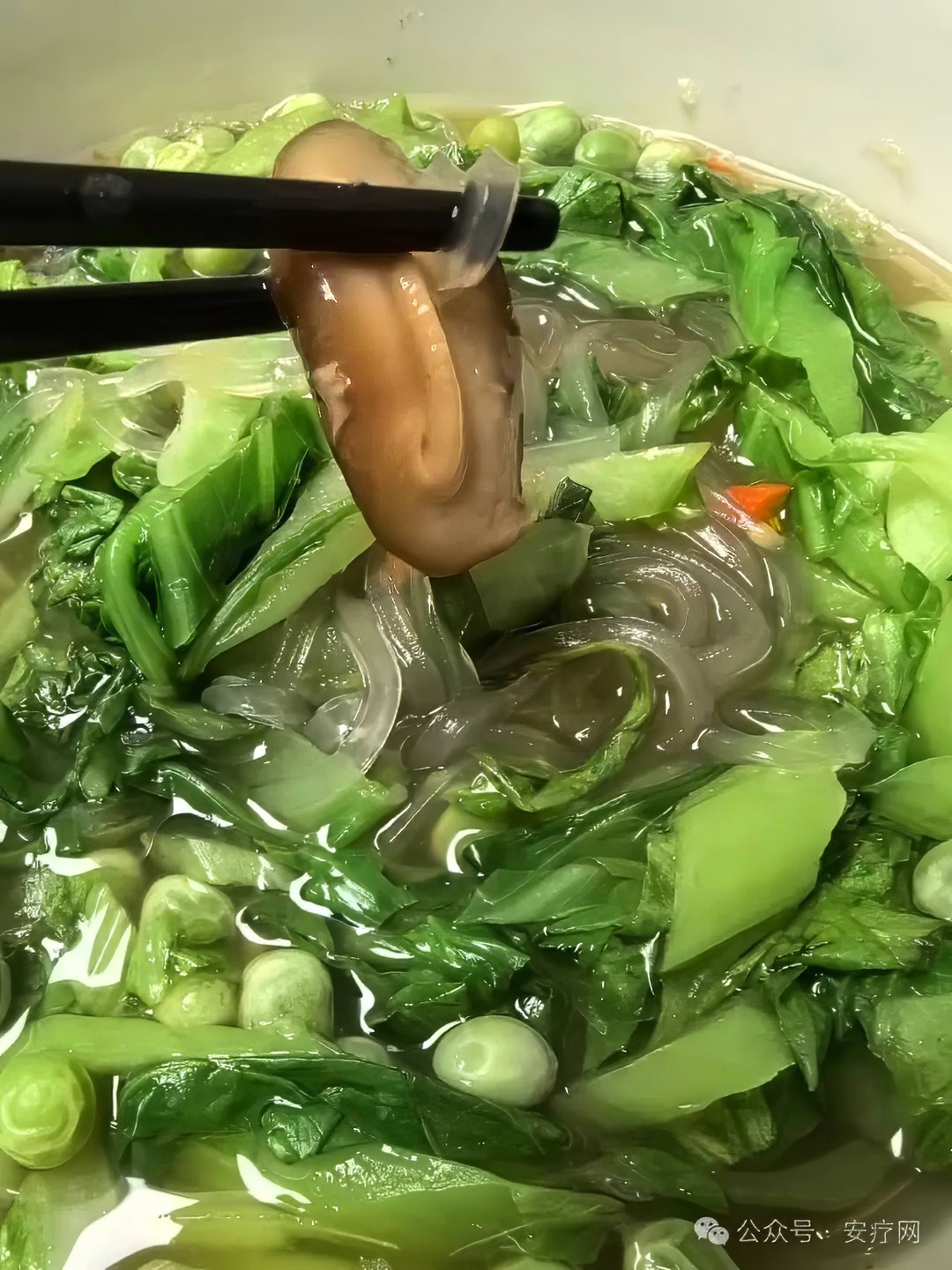 【安友食谱】菌菇鲜汤酸辣粉-图片2